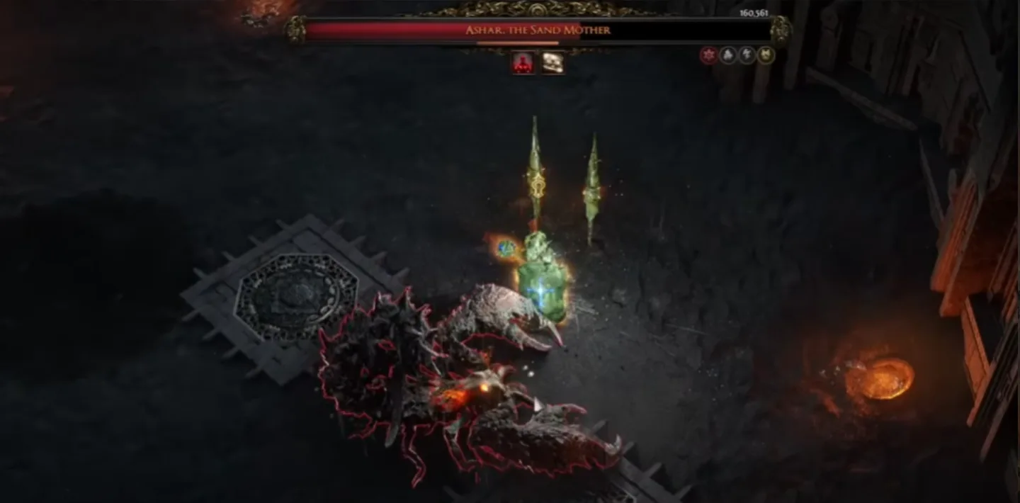 Heavy Stun bar on a stunned enemy